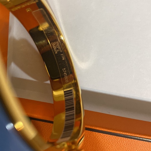 RARE HERMÈS CLIC H BRACELET - Picture 12 of 17